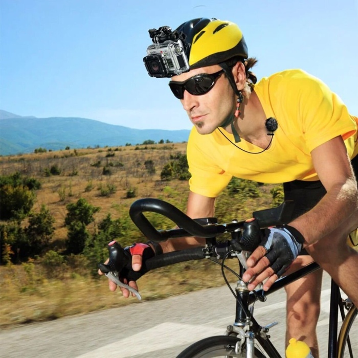 MXL Microphones 01 0118 MM-165GP Condenser Yaka Mikrofonu | GoPro Uyumlu Aksiyon Kamerası Mikrofonu